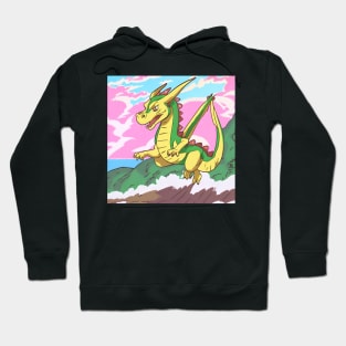 dragon fly in the sky Hoodie